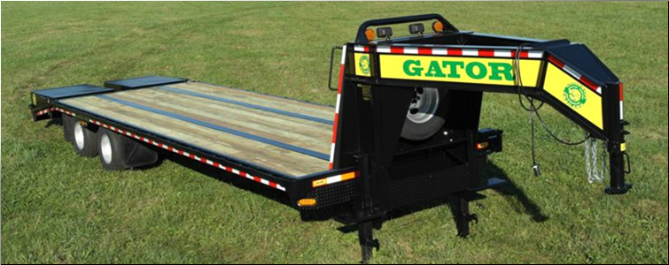 GOOSENECK TRAILER 30ft tandem dual - all heavy-duty equipment trailers special priced  Portage County, Ohio