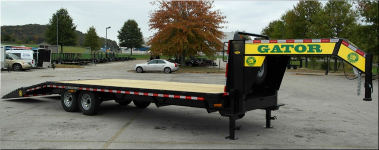 Gooseneck flat bed trailer for sale14k  Portage County, Ohio
